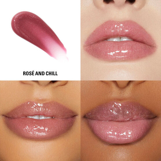 KYLIE MAKEUP PLUMPING GLOSS ROSE CHILL